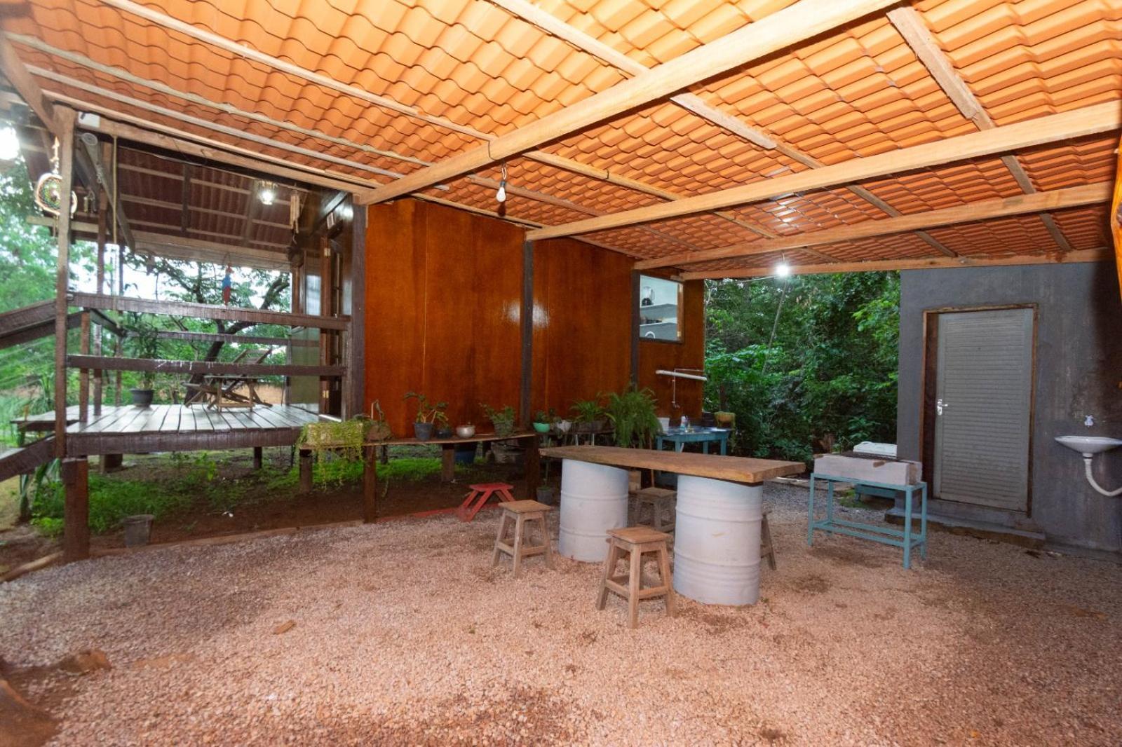 Casa Das Violetas ชาปาดา ดอส กิมาไรส์ ภายนอก รูปภาพ